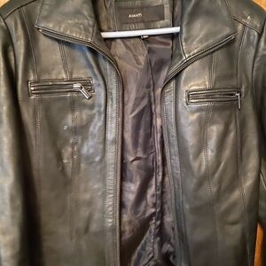 Leather jacket